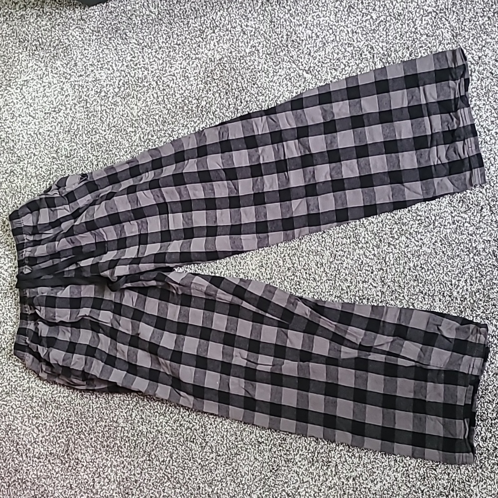 Plaid sleep pjs